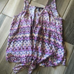 Victoria’s Secret front Tie Blouse